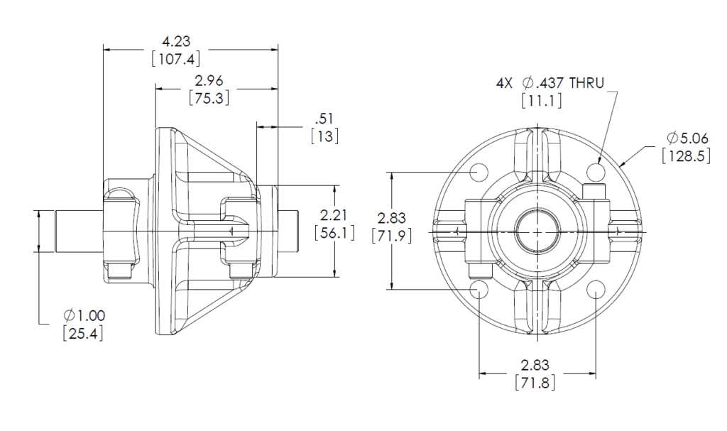 Spindle Drawing