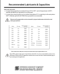 Oil Fill Guidelines