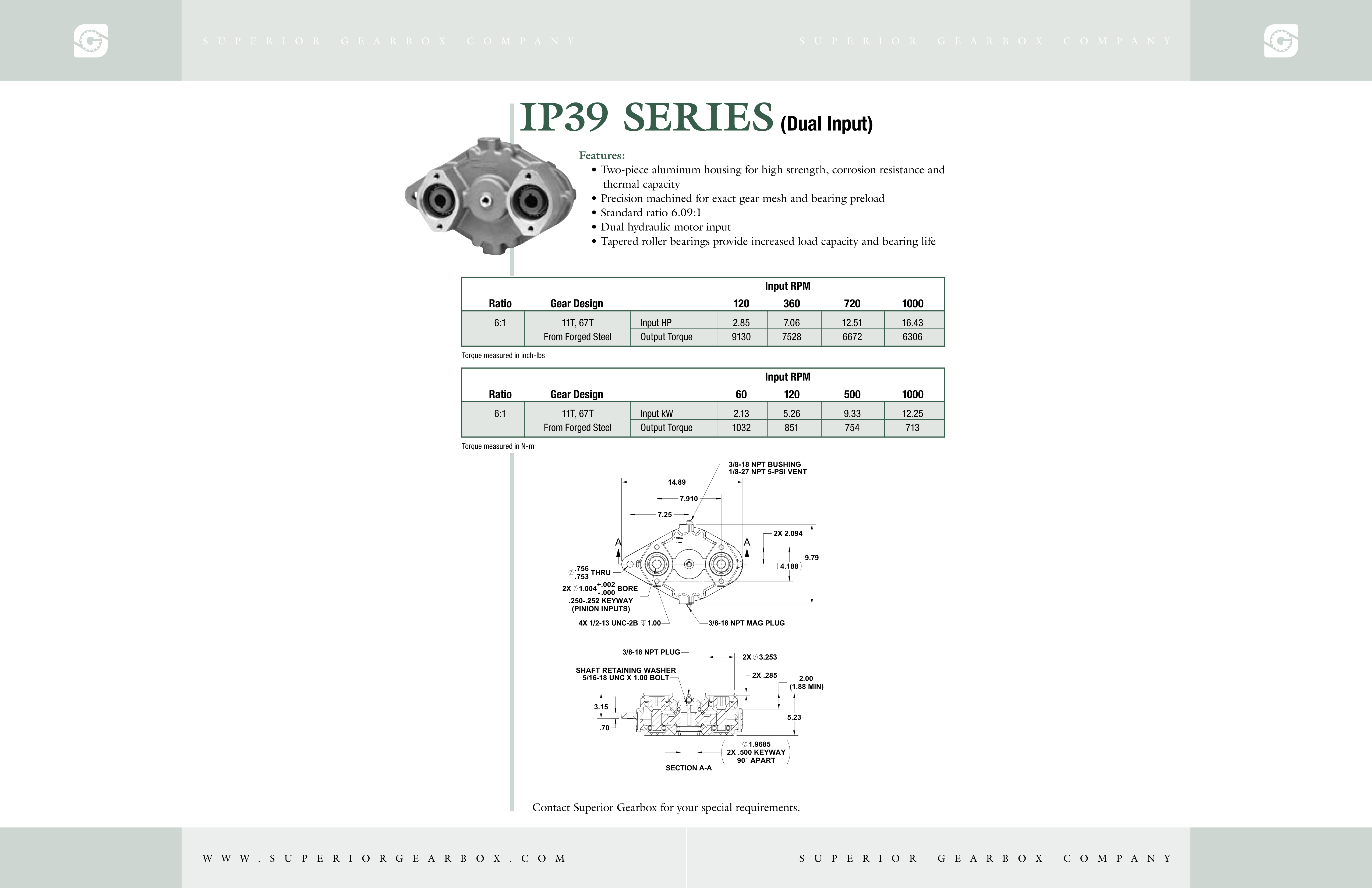 IP39 Dual Series Brochure Image