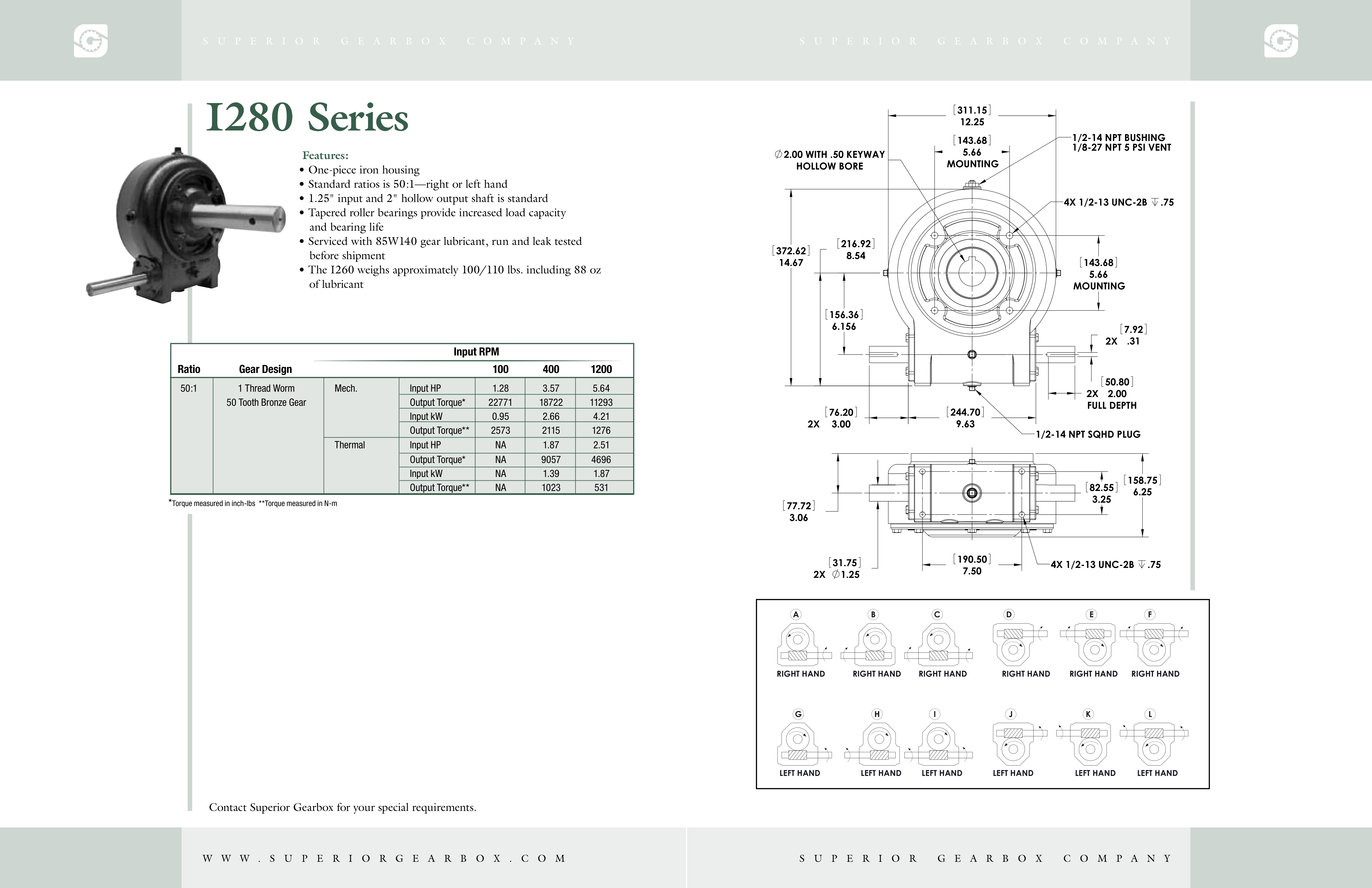 I280 Series Brochure Image