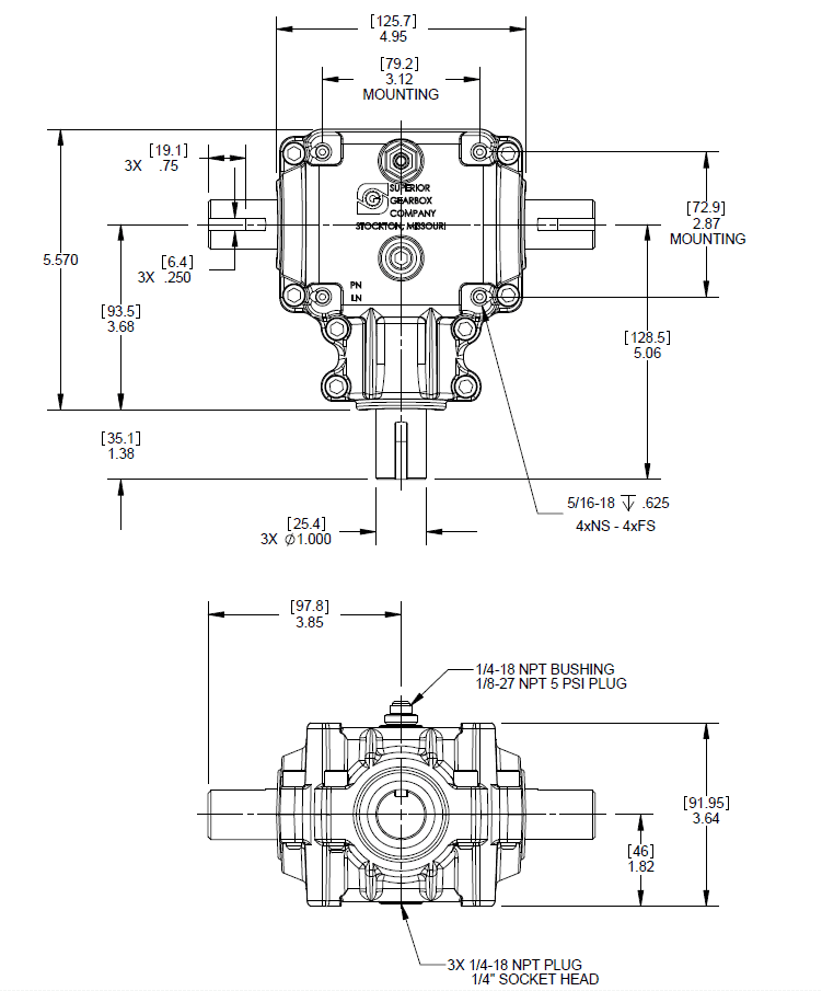 R100 Drawing