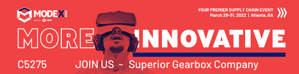 Where can you find Superior Gearbox at MODEX 2022?