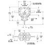 Dimensional Drawing for 500 Series Gear Drives